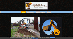 Desktop Screenshot of excavacionesgara.com
